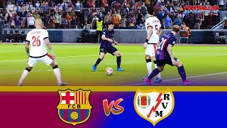 Barcelona vs Rayo Vallecano  eFootball PES 2021 [upl. by Dublin]