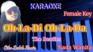 OBLADIOBLADAThe BeatlesFemale KeyKARAOKE [upl. by Annamaria]