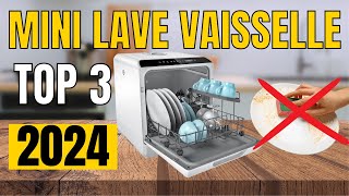 TOP 3  Meilleur Mini Lave Vaisselle 2024 [upl. by Lynnelle]