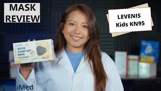 LEVENIS Kids KN95 Amazon Face Mask Review Using NIOSH N95 Testing Standard [upl. by Gonta]