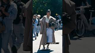 Sierra Rena Off White SS25 Street Style New York Fashion Week [upl. by Luo]