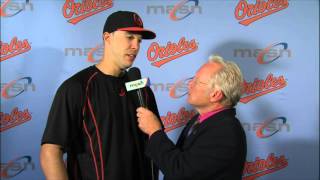 Ubaldo Jimenez discusses his outing against Rays [upl. by Ybbed]