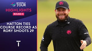 Round 3 Highlights  Tyrrell Hatton Shoots 61  2024 Alfred Dunhill Links Championship [upl. by Irt]