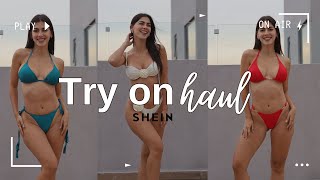 SHEIN try on  BIKINIS👙 [upl. by Birdie936]