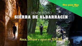 Senderismo  Sierra de Albarracín Teruel Acueducto romano  Cañón de Los Arcos  Cascada Batida [upl. by Denny]