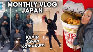 A MONTH IN MY LIFE IN JAPAN KyotoTokyoKamakura  Things to eat Things to do [upl. by Ruthy977]