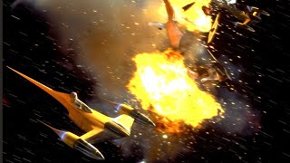 Battle of Naboo Starfighter Scenes 4K HDR  Star Wars The Phantom Menace [upl. by Pearse143]