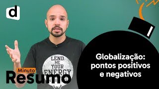 GLOBALIZAÃ‡ÃƒO O QUE CAI NO ENEM  GEOGRAFIA  MINUTO RESUMO  DESCOMPLICA [upl. by Sieber]