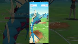 😱MEGA GYARADOS💪 POWER😂 BATTLE IN POKEMON GO😎 viral shots trending pokemongo [upl. by Dorcy]