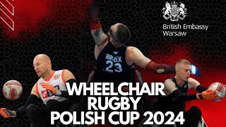 WHEELCHAIR RUGBY POLISH CUP 2024  LIVE  DAY 2 [upl. by Erusaert]