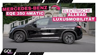 Elektrischer Luxus mit Allradantrieb  Der Mercedes Benz EQE 350 4Matic [upl. by Bannerman]