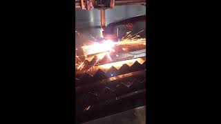 Clients CNC plasma cutting machine based on ET7 CNC controller [upl. by Hau]