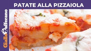 TORTINO DI PATATE ALLA PIZZAIOLA FACILE E SFIZIOSO [upl. by Ainex601]