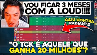 FNX TOMOU GANK do TCK e CAIU em PARTIDA CONTRA RADIANTES resenha pura [upl. by Llamaj57]