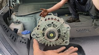 Kia Sorento Alternator 2019 Replacement HOWTO in less than 3 minutes 🔥🔥 [upl. by Roer749]