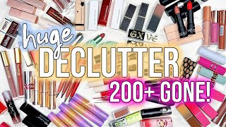 Huge Lipstick amp Lipgloss Declutter 2023  200 GONE [upl. by Ertemed792]