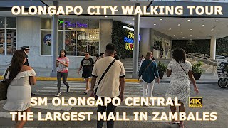 SM OLONGAPO CENTRAL WALKING TOUR 4K THE LARGEST MALL IN ZAMBALES [upl. by Savil]