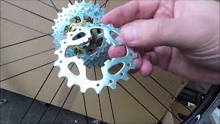 Campagnolo Veloce 10 speed Cassette Fitting [upl. by Crudden560]