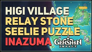 Higi Village Relay Stone Seelie Puzzle Genshin Impact [upl. by Stace130]