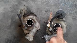 FORD FUSION 14TDCI HOW TO CHANGE TURBOCHARGER [upl. by Nollahp]