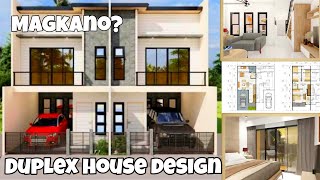 DUPLEX HOUSE IN BACOOR CAVITE PRESELLING UNIT  MODERN ELEGANT DESIGN [upl. by Eelasor232]