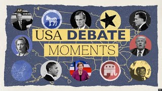 Famous US presidential debate moments  VOANews [upl. by Mcleod]