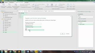 Excel 2016 utiliser les paramètres et les fonctions dans Power Query [upl. by Olnton]