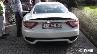 Maserati GranTurismo S MC Sport Line revving loud  1080p HD [upl. by Larok]