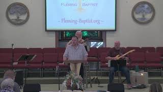 Oct 27 2024 Fleming Baptist Morning Service [upl. by Britte375]