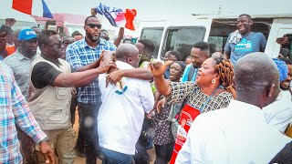 Watch Dr Bawumias Campaign Visit To Amasaman Market [upl. by Riancho251]