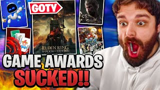 Elden Ring Should NOT BE HERE  THE GAME AWARDS Nominees Reaction [upl. by Dong302]