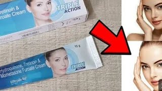 Ultra Bright Triple Action Cream Review 2024  ultrabrite skin cream  triple action cream [upl. by Essa458]