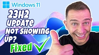 How to get Windows 11 23H2 Update StepbyStep Installation Guide [upl. by Hanej]