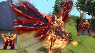 Dota 2 Legion Commander Legacy of the Fallen Legion Immortal with Arcana Twin Demon Blades [upl. by Atinus498]