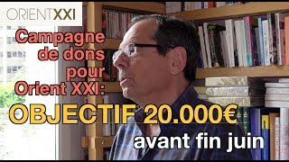 Orient XXI objectif 20000€ [upl. by Wilhelmine977]