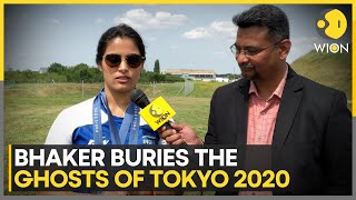 Paris Olympics 2024 Historymaker Manu Bhaker speaks to WION [upl. by Aitnom]