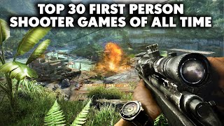 Top 30 Greatest First Person Shooter Games of All Time You Are Not Playing 2024 Edition [upl. by Philippine]