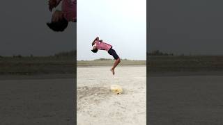 Suraj flyking ke sath flip 😱shorts youtubeshorts stunt rajnishflyking viralvideos shortsfeed [upl. by Negeam]