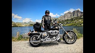 Harley Davidson 1983 FXSB Shovelhead  San Bernardino Pass pure sound part6 [upl. by Giorgi]