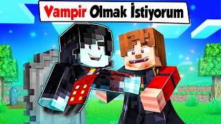 🧛‍♂️EKİBİMİZE YENİ VAMPİR KATILDI  Minecraft [upl. by Salb]