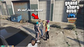 We Met Jesus and his adopted son lmaoo  GTA FiveM DevRP 2 [upl. by Eliseo]