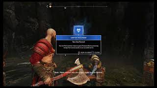 God of War  Second Hand Soul Favor Volunder Mines Shop Return To Brok Grip of Volunder 2018 [upl. by Ahseined]