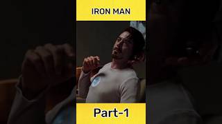 IRON MAN😱 Part 1 movie explain movieexplainedinhindi shorts movies short [upl. by Nyrroc]