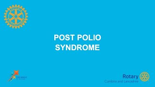 Post Polio Syndrome [upl. by Soilissav]