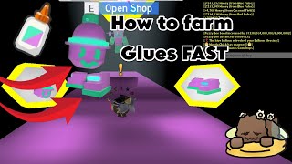 How to get GLUES FAST in Bee Swarm Simlator [upl. by Ennasor]