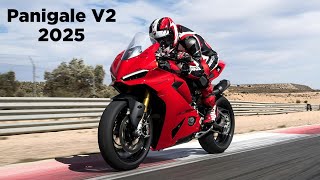 New 2025 Ducati Panigale V2 revealed First Look and Details [upl. by Ecilegna]