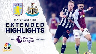 Aston Villa v Newcastle United  PREMIER LEAGUE HIGHLIGHTS  1302024  NBC Sports [upl. by Bender]