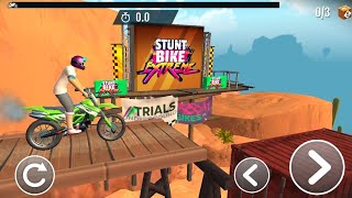 Frnaklin Drive a Stunt Bike Extreme 3d Real Graphics game👾 stuntbikeextreme [upl. by Strader]