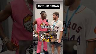 NFL Legend Antonio Brown talks best QB to throw him a TD and more nfl espn antoniobrown ctespn [upl. by Styles]