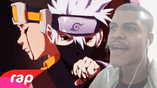 REACT  Rap do Kakashi Obito e Rin  Naruto   NINJAS MERECEM PERDÃO  7minutoz [upl. by Ahsenrac726]